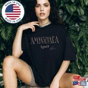 Amygdala Suga D Day Album Tour Fan Graphic Unisex T-Shirt